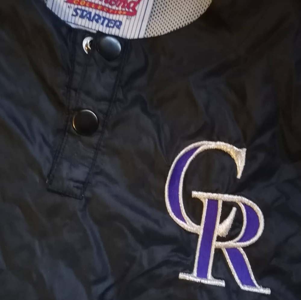 Vintage baseball windbreaker